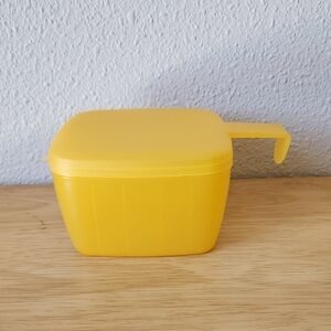 Vintage Tupperware "Forget Me Not" Square Cheese Keeper